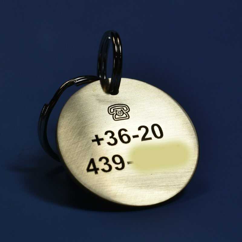 Bolond kutya 2 - sárgaréz - Image 3